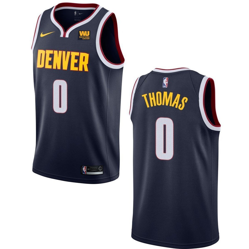 Isaiah Thomas Denver Nuggets Swingman Icon Jersey  Blue