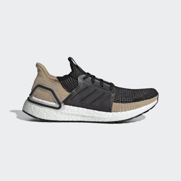 Ultraboost 19 Shoes Core Black / Raw Sand / Grey Six Adidas