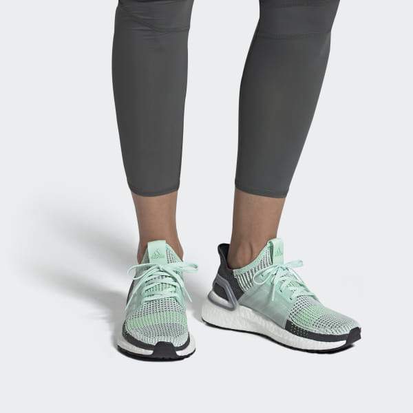 Ultraboost 19 Shoes Ice Mint / Ice Mint / Grey Six Adidas