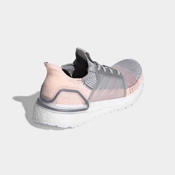 Ultraboost 19 Shoes Grey Two / Clear Orange / True Orange Adidas