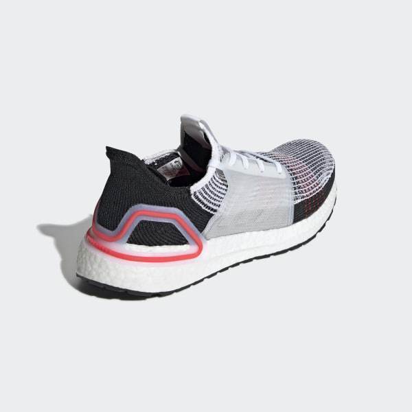 Ultraboost 19 Shoes Cloud White / Chalk White / Active Red Adidas