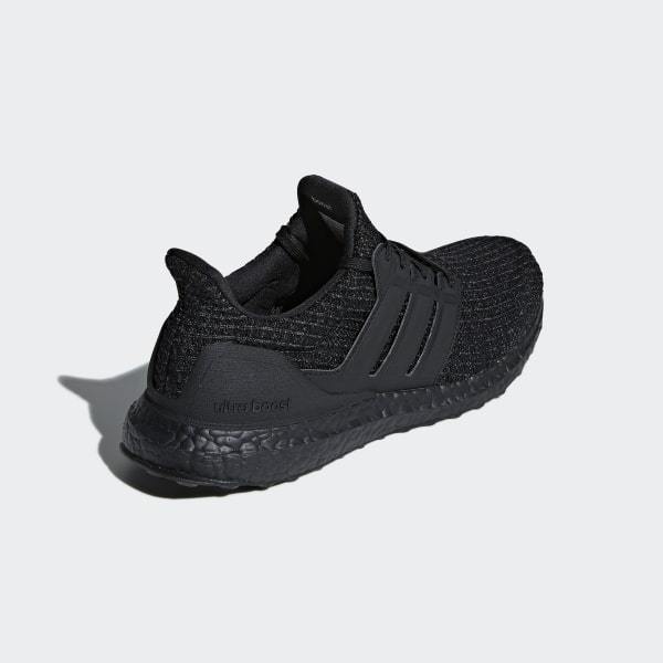 Ultraboost Shoes Core Black / Core Black / Active Red Adidas
