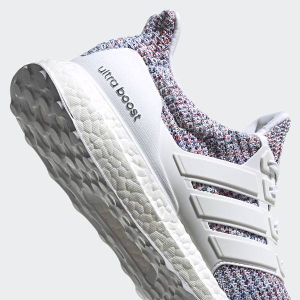 Ultraboost Shoes Cloud White / Cloud White / Blue Adidas