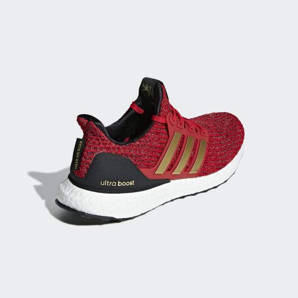 Ultraboost X Game Of Thrones Shoes Scarlet / Gold Metallic / Core Black Adidas 2019