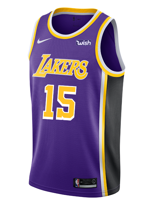 Los Angeles Lakers Moritz Wagner Statement Edition Swingman Jersey  Purple