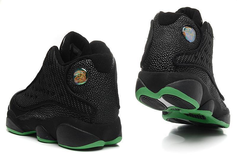 Nike Air Jordan Men 13 Retro Black/Green Men