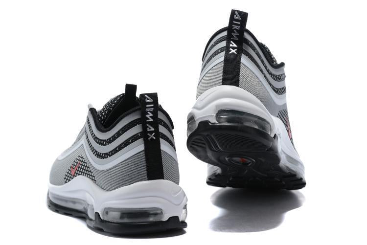 Nike Air Max 97 Ultra 17 Silve Grey Red White Men Shoes Sale Size US 7, 8, 8.5, 9, 10, 11