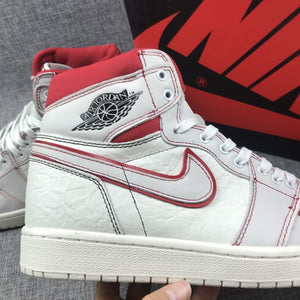 Nike Air Jordan 1 High Retro OG White Red Shoes Basketball Men