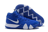 Nike Kyrie 4 Blue White Men Basketball Shoes Sale Size US 7,8,8.5,9.5,10,11,12