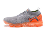 Nike Air Vapormax Flyknit 2 Grey Orange Shoes Sneakers Men Sale Size US 7, 8, 8.5, 9, 10, 11