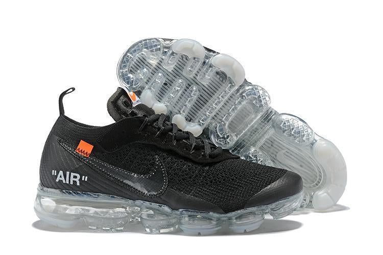 OFF WHITE x Nike Air Vapormax Black Shoes Sneakers Men Sale Size US 7, 8, 8.5, 9, 10, 11
