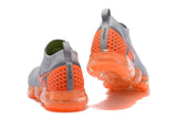 Nike Air Vapormax Flyknit 2 Grey Orange Shoes Sneakers Men Sale Size US 7, 8, 8.5, 9, 10, 11