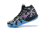 Nike Kyrie 4 Black White Jade Purple Men Basketball Shoes Sale Size US 7,8,8.5,9.5,10,11,12