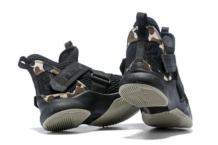 Nike Lebron Soldier XII 12 SFG EP Camo Black Men Shoes Sale Size US7,8,8.5,9,10,11,12