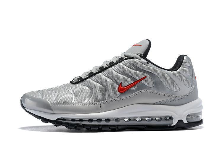 Nike Air Max 97 Ultra TN Silver White Red Sale Men Size US 7, 8, 8.5, 9, 10, 11