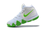 Nike Kyrie 4 White Green Men Basketball Shoes Sale Size US 7,8,8.5,9.5,10,11,12