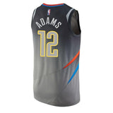 Oklahoma City Thunder Nike Youth Adams City Edition Swingman Jersey  Black