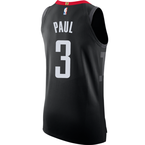 Chris Paul Houston Rockets Statement Edition Authentic Jersey  Black