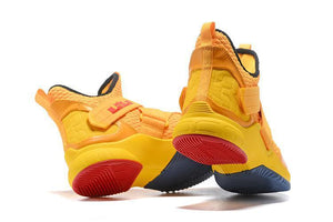 Nike Lebron Soldier XII 12 SFG EP Orange Yellow Men Shoes Sale Size US7,8,8.5,9,10,11,12