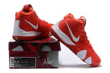 Nike Kyrie 4 Red White Men Basketball Shoes Sale Size US 7,8,8.5,9.5,10,11,12