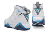 Nike Air Jordan 7 Retro White Blue Shoes Basketball Men