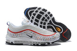 Nike Air Max 97 White Red Shoes Sale Men Size US 7, 8, 8.5, 9, 10, 11