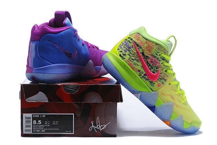 Nike Kyrie 4 Confetti Men Basketball Shoes Sale Size US 7,8,8.5,9.5,10,11,12