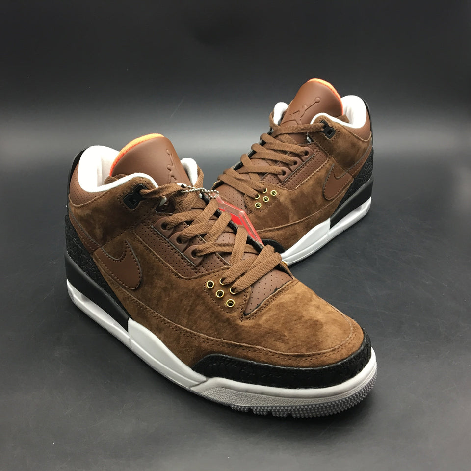 Nike Air Jordan 4 Retro Brown White Black Men Shoes Sale