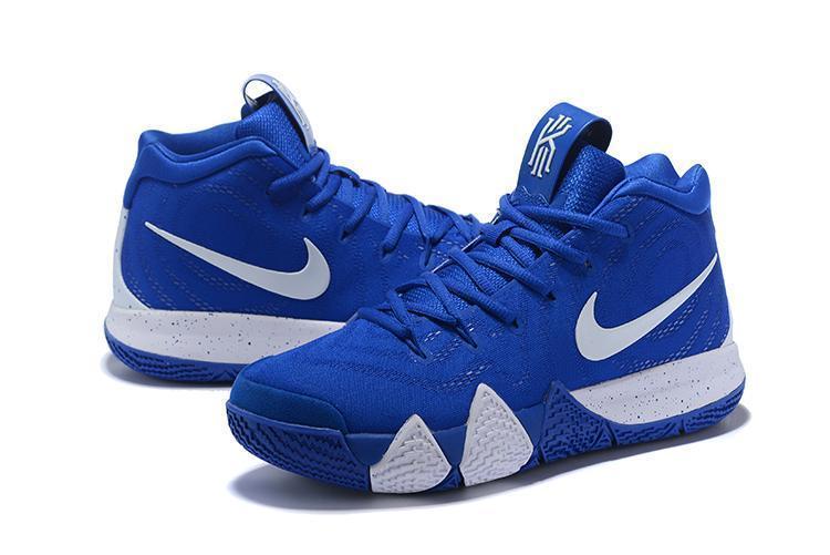 Nike Kyrie 4 Blue White Men Basketball Shoes Sale Size US 7,8,8.5,9.5,10,11,12