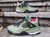 Nike Air Jordan 4 Retro OG “Cactus Jack” Olive Black Red Basketball Men