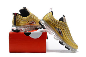 Nike Air Vapormax 97 Metallic Gold Shoes Sneakers Men Sale Size US 7, 8, 8.5, 9, 10, 11