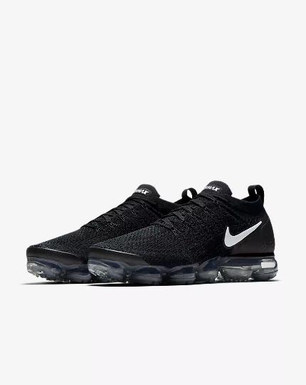 Nike Air Vapormax Flyknit 2 Black Shoes Sneakers Men Sale Size US 7, 8, 8.5, 9, 10, 11