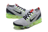 Nike Air Vapormax Flyknit 3 &quot;Neon&quot; Grey Black White Shoes Sneakers Men Sale Size US 7, 8, 8.5, 9, 10, 11