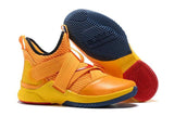 Nike Lebron Soldier XII 12 SFG EP Orange Yellow Men Shoes Sale Size US7,8,8.5,9,10,11,12