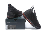 Nike Lebron XV 16 EP Black Red Men Shoes Sale Size US7,8,8.5,9,10,11,12