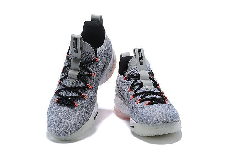 Nike Lebron XV 15 Low EP LT Grey Black Men Shoes Sale Size US7,8,8.5,9,10,11,12