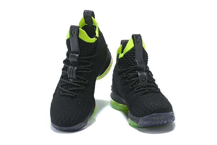 Nike Lebron XV 15 Black Green Men Shoes Sale Size US7,8,8.5,9,10,11,12