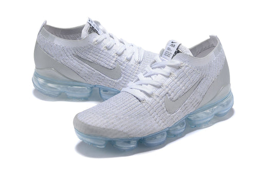 Nike Air Vapormax Flyknit 3 "Pure Platinum" Grey White Shoes Sneakers Men Sale Size US 7, 8, 8.5, 9, 10, 11