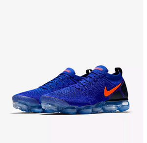 Nike Air Vapormax Flyknit 2 Blue Black Orange Shoes Sneakers Men Sale Size US 7, 8, 8.5, 9, 10, 11