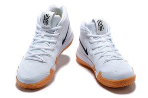 Nike Kyrie 4 White Raw Rubber Men Basketball Shoes Sale Size US 7,8,8.5,9.5,10,11,12