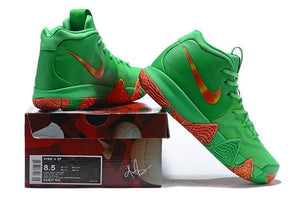 Nike Kyrie 4 Green Red Orange Men Basketball Shoes Sale Size US 7,8,8.5,9.5,10,11,12