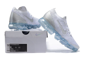 Nike Air Vapormax Flyknit 3 &quot;Pure Platinum&quot; Grey White Shoes Sneakers Men Sale Size US 7, 8, 8.5, 9, 10, 11