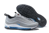 Nike Air Max 97 Ultra 17 Silve Grey Blue White Men Shoes Sale Size US 7, 8, 8.5, 9, 10, 11