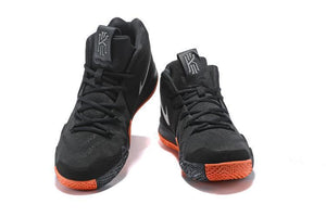 Nike Kyrie 4 Black Orange Men Basketball Shoes Sale Size US 7,8,8.5,9.5,10,11,12