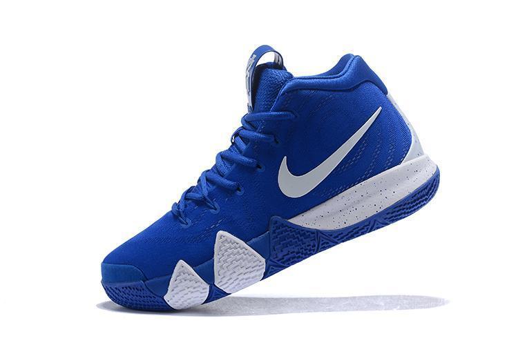 Nike Kyrie 4 Blue White Men Basketball Shoes Sale Size US 7,8,8.5,9.5,10,11,12