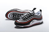 Nike Air Max 97 White Black Red Shoes Sale Men Size US 7, 8, 8.5, 9, 10, 11