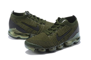 Nike Air Vapormax Flyknit 3 Olive Black Shoes Sneakers Men Sale Size US 7, 8, 8.5, 9, 10, 11