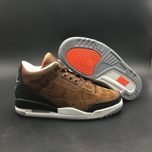 Nike Air Jordan 4 Retro Brown White Black Men Shoes Sale