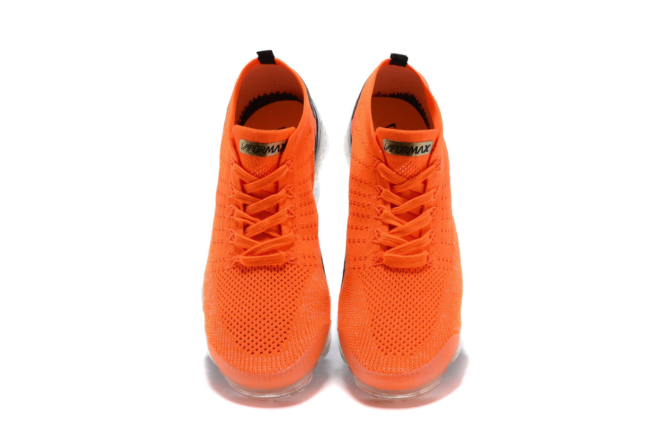 Nike Air Vapormax Flyknit 2 Orange Black Shoes Sneakers Men Sale Size US 7, 8, 8.5, 9, 10, 11