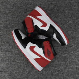 Nike Air Jordan 1 High Retro OF 6 Ring Whie Black Red Shoes Basketball Men